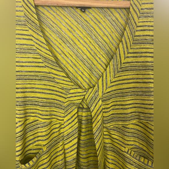 Staples Multi Green, Blue & Yellow Magnet Clasp Cardigan - Picture 11 of 14